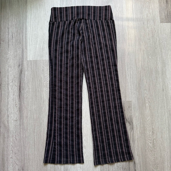 Mariposa Y2K Black and Pink Flared Stretch Trousers Bintage Retro Women’s 11 - Picture 2 of 9